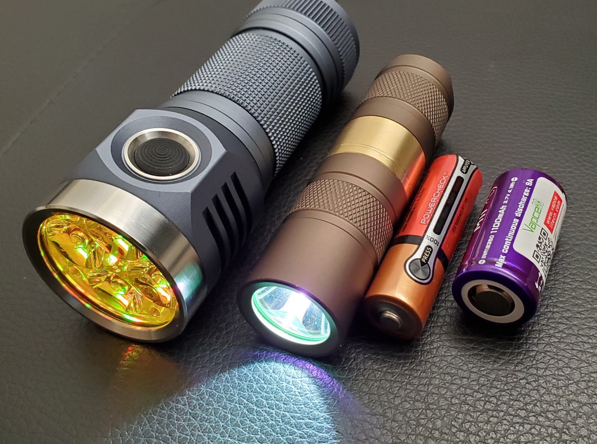 My new EDC flashlight Custom Convoy S2+ [ ZEROSEVEN ]