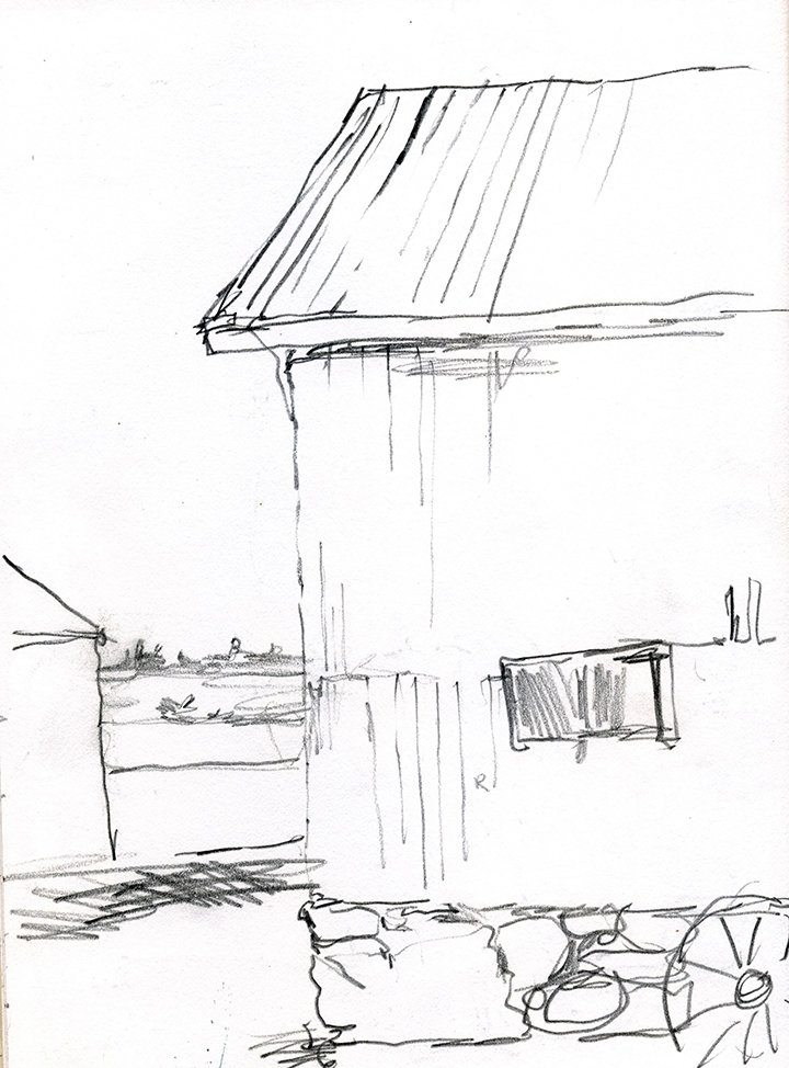 Michael Paraskevas Sketchbook Life in Lamont, Strawberry Point, and