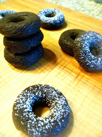 Wonderfully moist, these chocolatey decadent cake doughnuts can be made in about 30 minutes. Baked Chocolate Cake Doughnuts - Slice of Southern