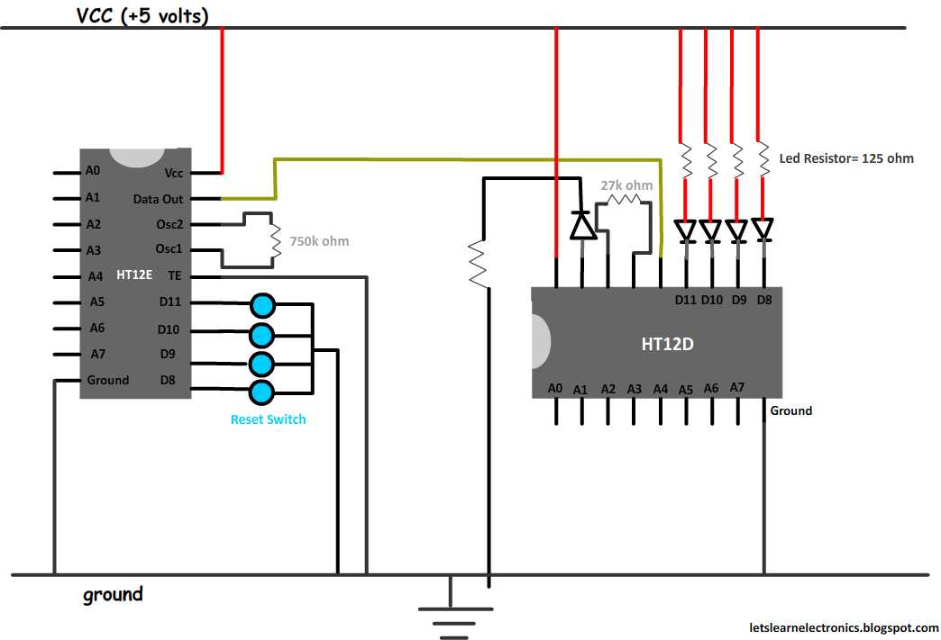 The Moral of the story i.e. circuit diagram is shown below: