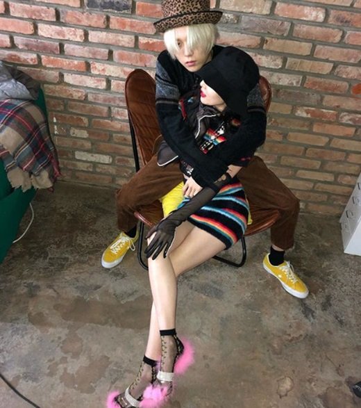 Hyuna and E'Dawn's relationship looks straight out of a pictorial