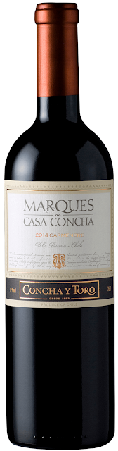 Marques de Casa Concha safra 2014 é selecionado entre os melhores vinhos Carmeneres chilenos em 2016