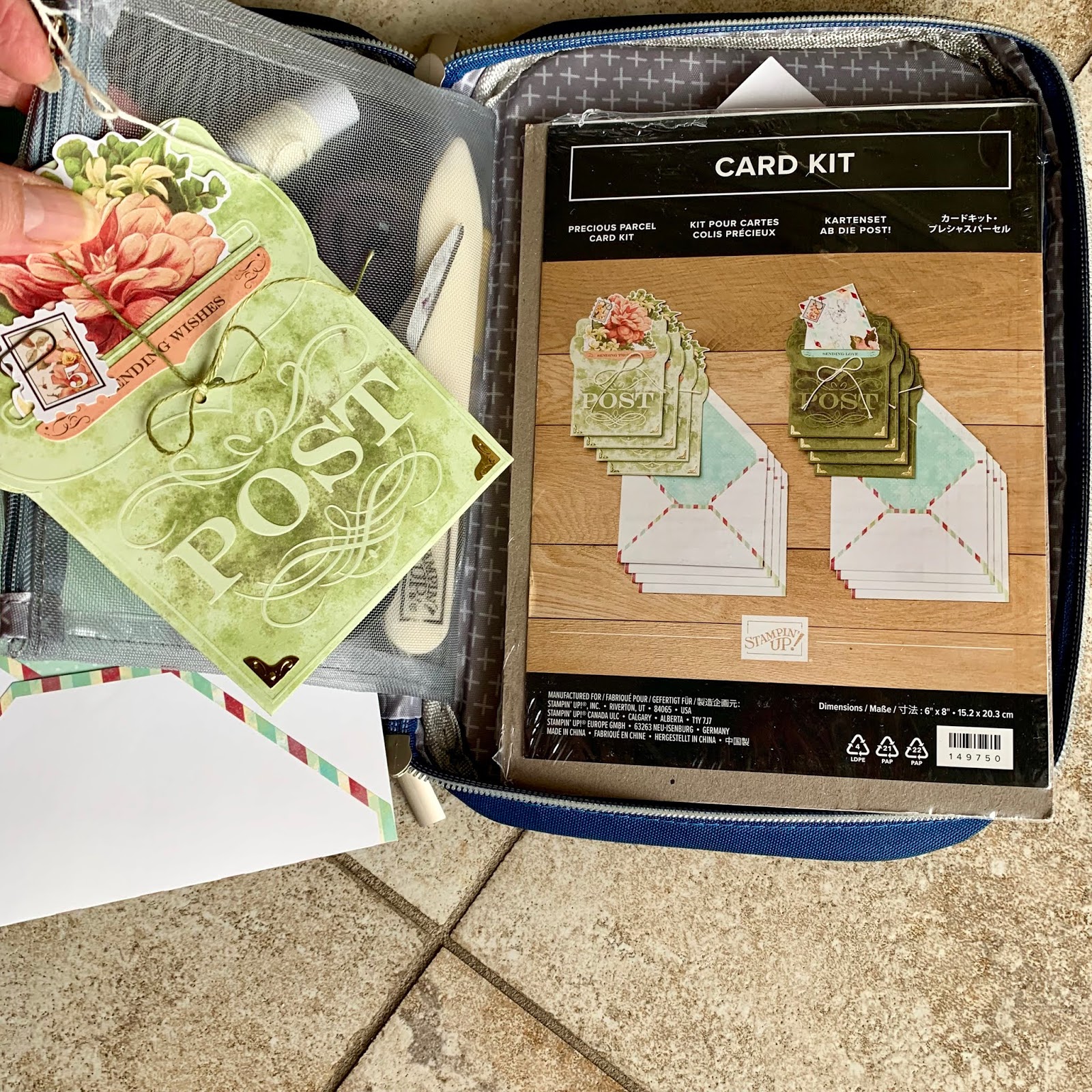 Stampin' Up! Precious Parcel Card Kit Stamped Sophisticates