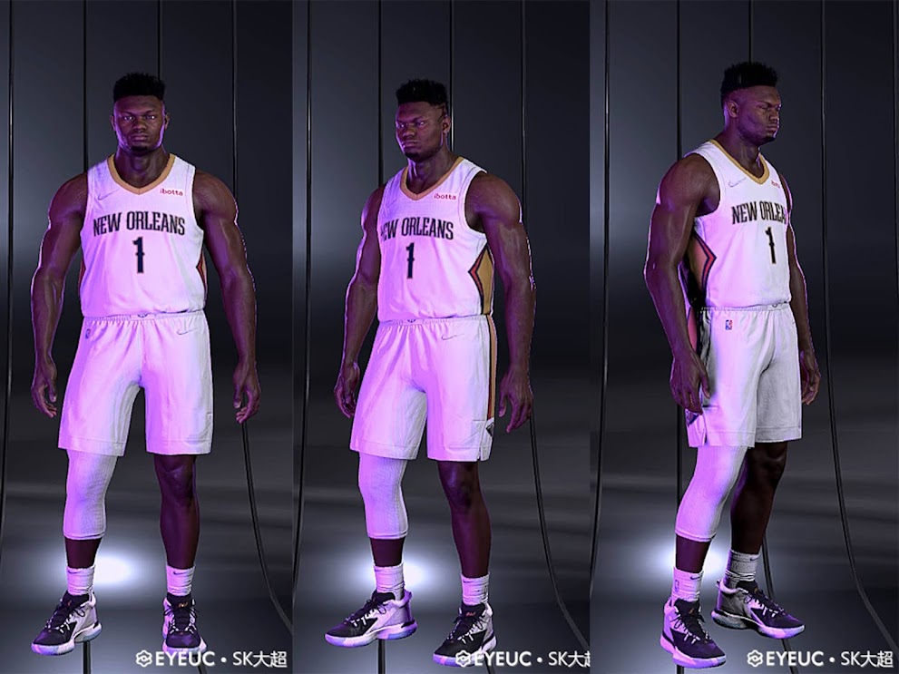 NBA 2K22 New Orleans Pelicans 2021-2022 Headshots Portrait Pack by