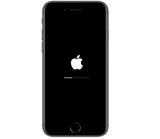 حل مشكلة توقف أيفون iphone 8 على شعار وشريط أبل
