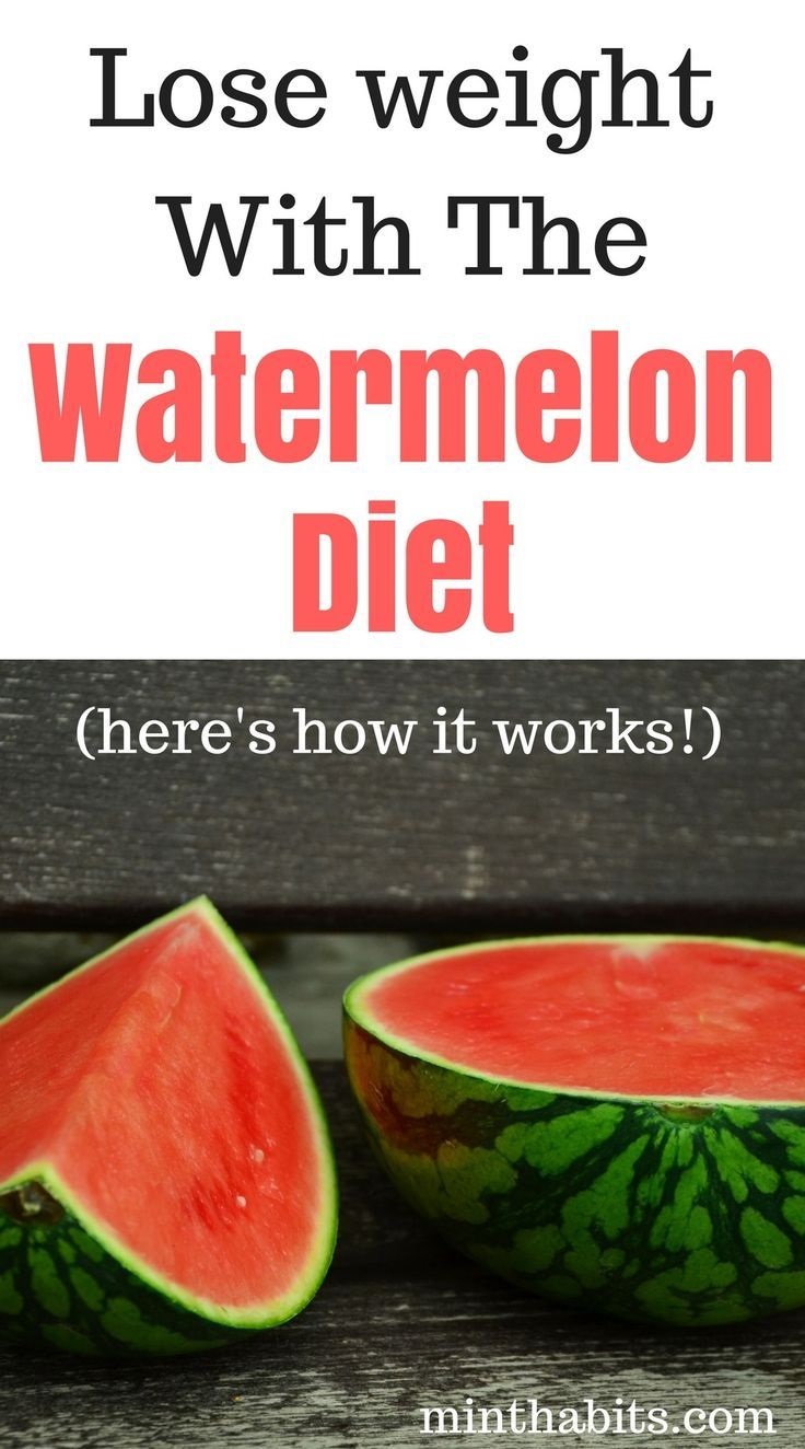 Wаtеrmеlоn Diet The 3 Week Diet Success Lose Weight Fast With The 3