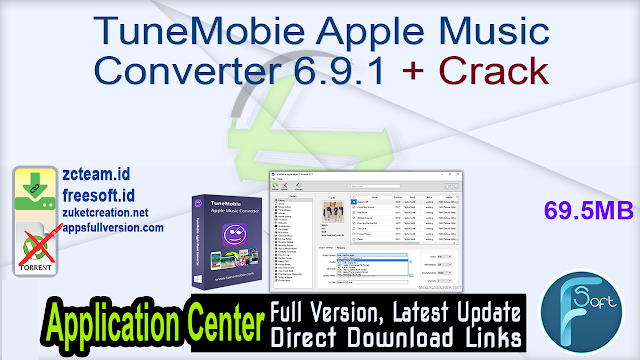 TuneMobie Apple Music Converter 6.9.1 + Crack_ ZcTeam.id