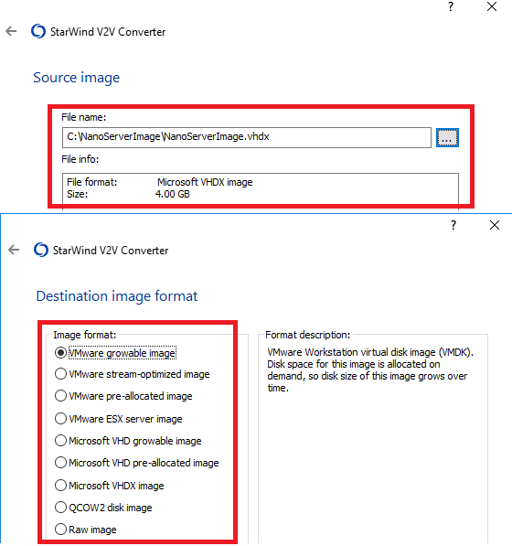 VMWare Convertir vhdx en vmdk SYSADMIT