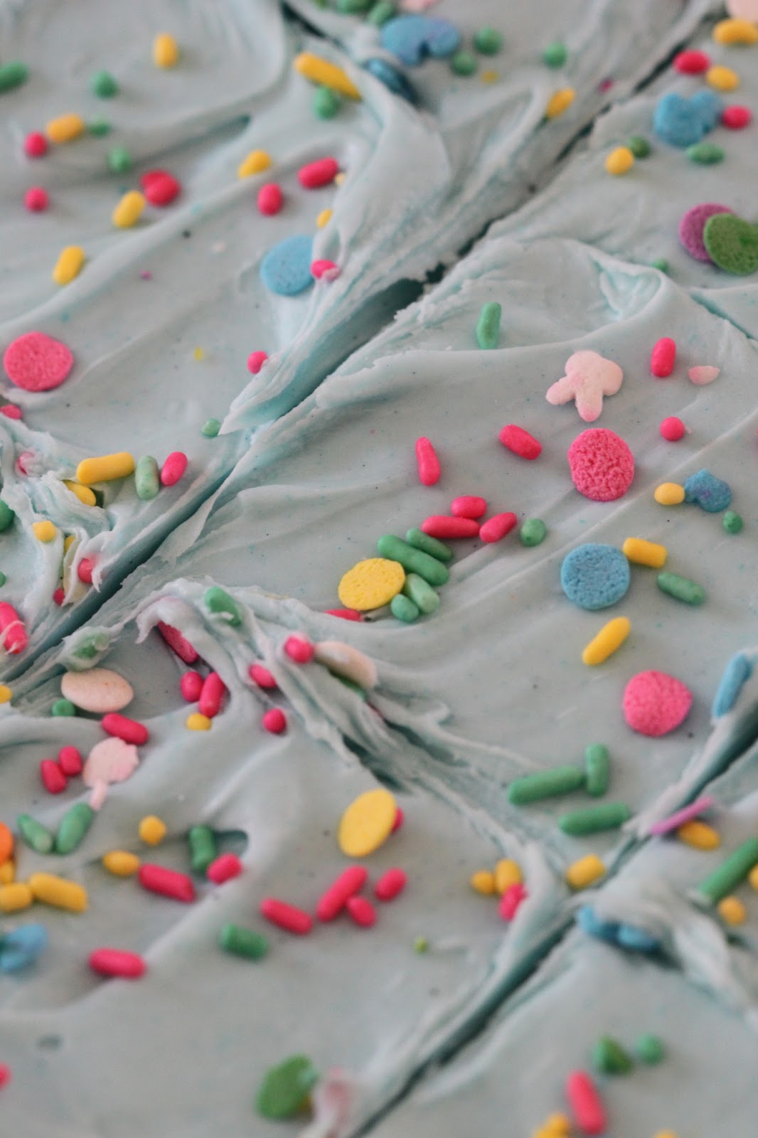 Cotton Candy Cake Bars