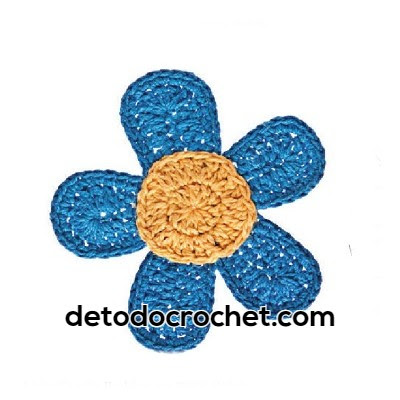  Patrones de flores crochet con gráfico y explicación en español