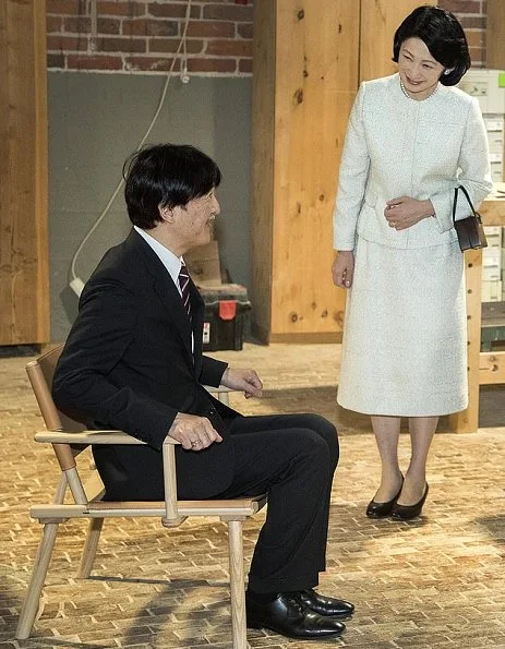 Crown Prince and Crown Princess visited the workshop of Nikari, a wood design studio and furniture manufacturer