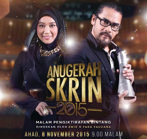 Pemenang Anugerah Skrin ASK 2015 TV3, keputusan rasmi, keputusan penuh, senarai rasmi pemenang, gambar Anugerah Skrin ASK 2015