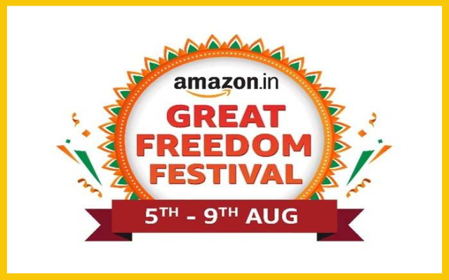 Amazon Great Freedom Festival Sale Live : मोबाइल फोन से लैपटॉप और टीवी पर मिल रही है भारी छूट जानिए क्या है ऑफर्स.