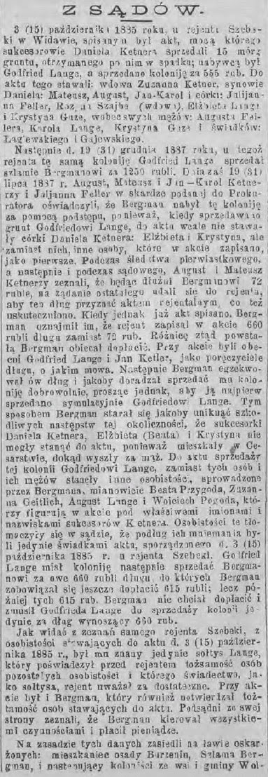 Wsie regionu sieradzkiego Wolnica Grabowska