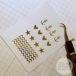 nail stickers vinyl own srm tessa nails coral painted pretty silhouette