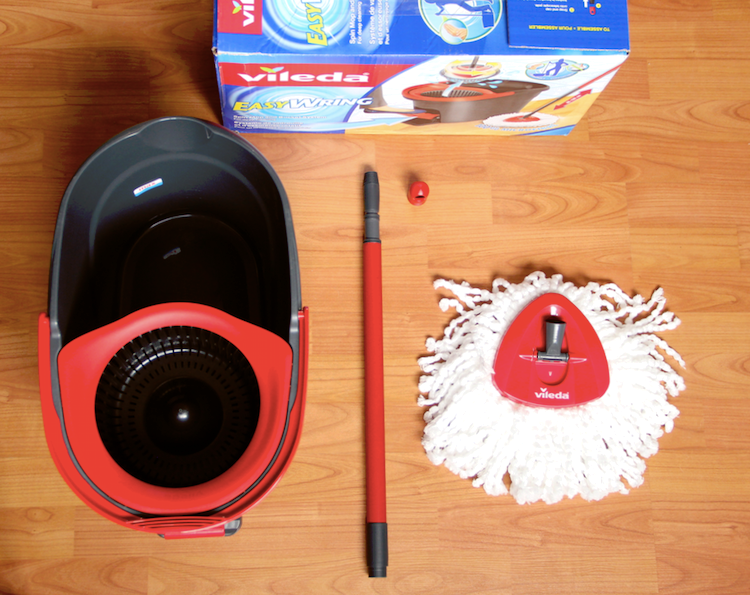 Vileda EasyWring Spin Mop & Bucket System Toronto Teacher Mom