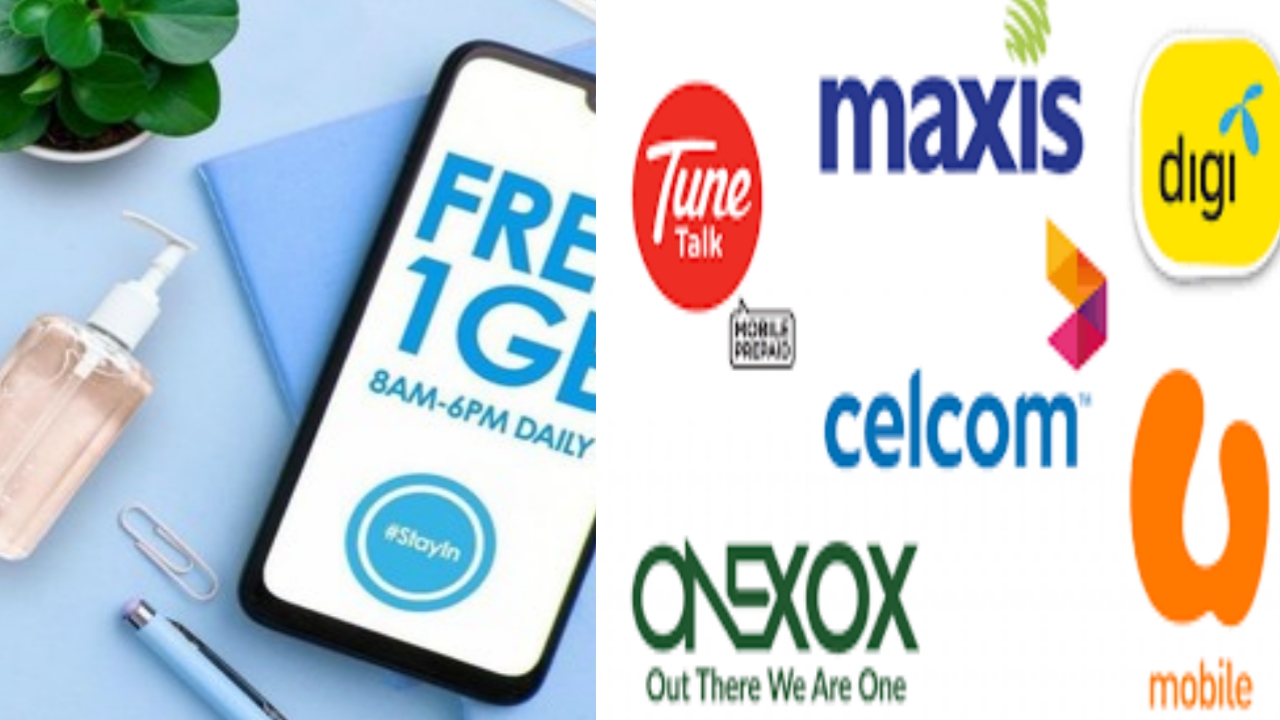 Cara Tebus Internet Percuma 1gb Maxis Celcom Digi U Mobile
