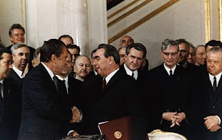 Nixon y Brezhnev