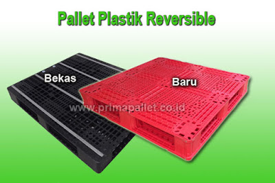 Jual Pallet Plastik Reversible Baru dan Bekas