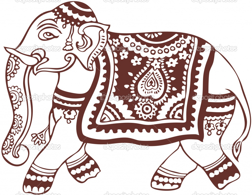 indian elephant clipart - photo #9