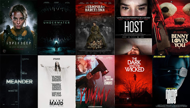Top 10 de películas de terror del 2020