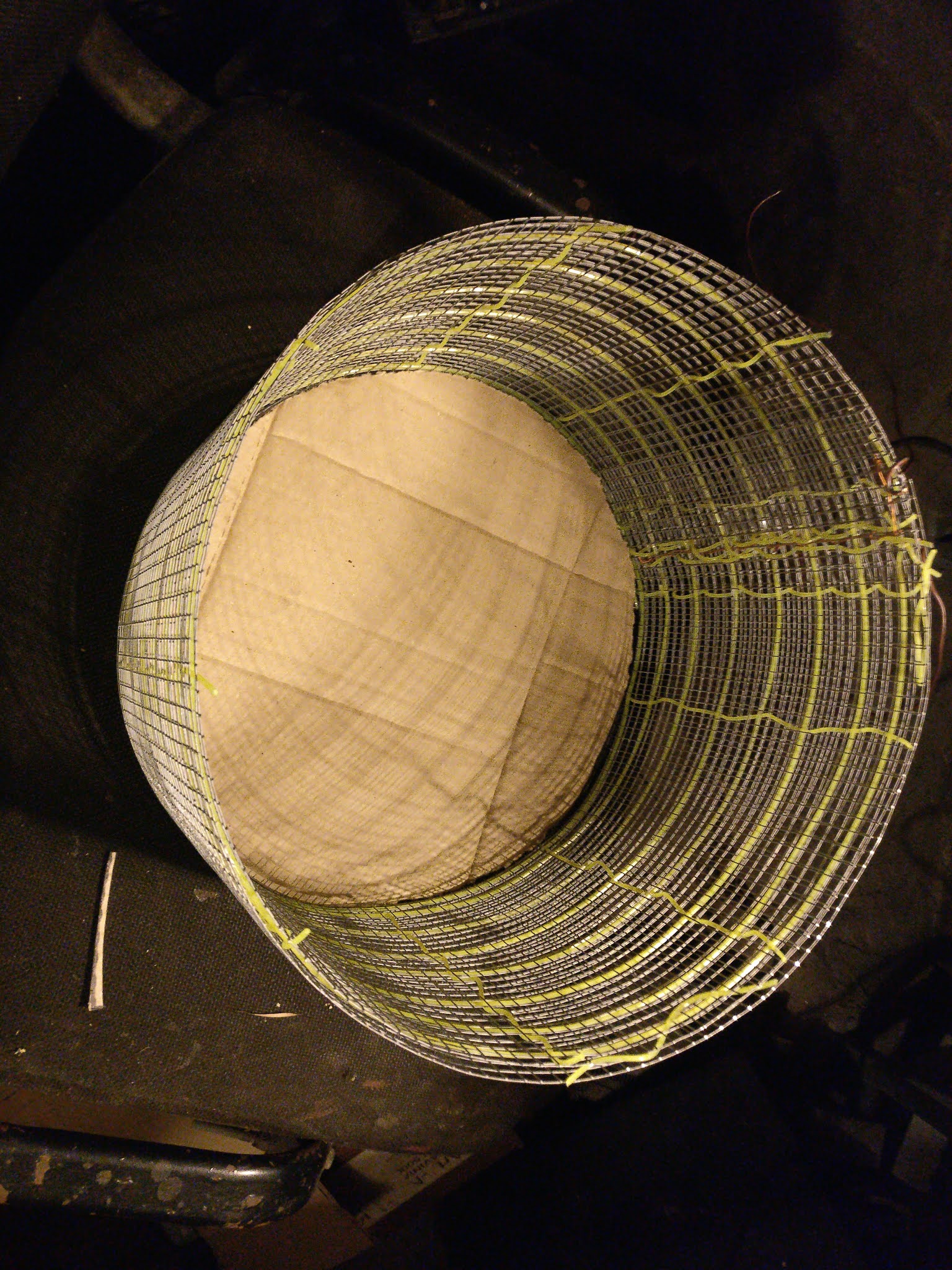 Homemade bug zapper to save my dog from the horde of horse flies.