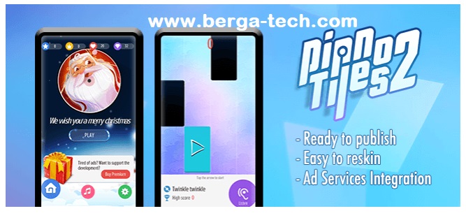 Free Donwload Source Code Android Game Template Piano Tiles 2 Buildbox