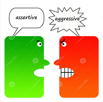 What is the Assertion and Aggression? ما هو العدواني والحازم اي اش الواثق؟