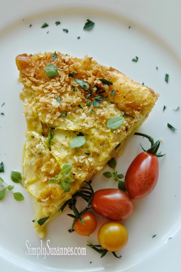 yellow squash frittata