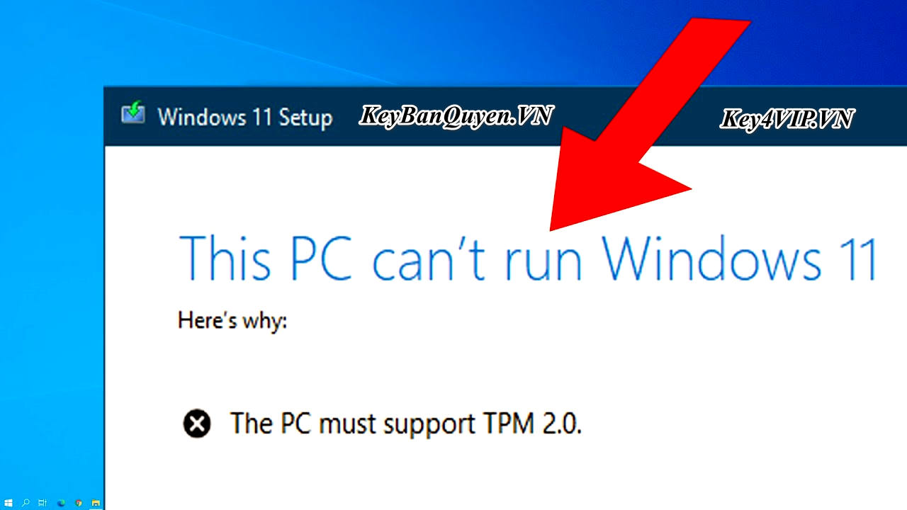 Hướng dẫn cài đặt Windows 11 trên máy Chip không có TPM 2.0