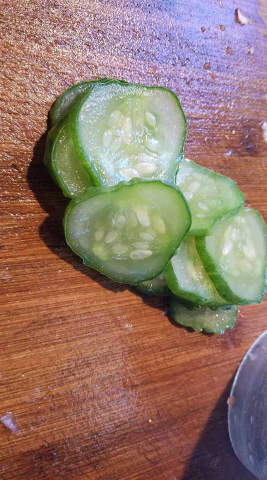 Pioneer Woman at Heart Frozen Cucumbers Update Breakfast and other tidbits