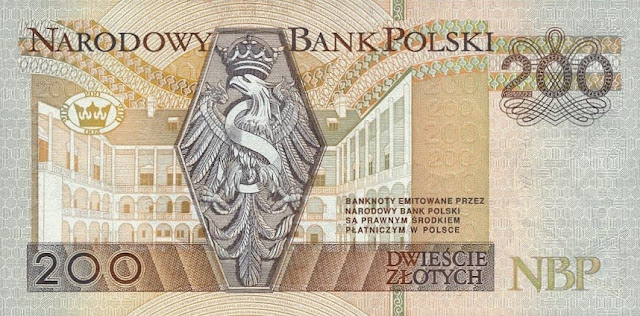 Poland 200 Zlotych banknote 1994|World Banknotes & Coins Pictures | Old