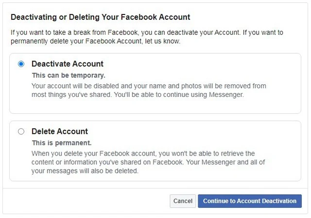 كيفية حذف حساباتك في شبكات التواصل الاجتماعي