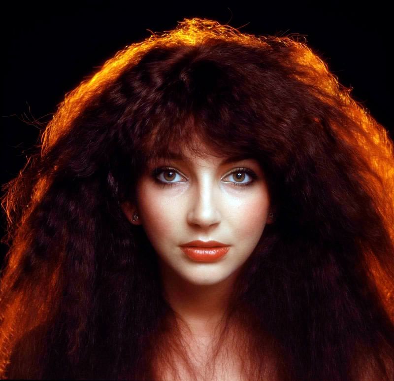 Photos of Kate Bush During Cover Session For Her Album ‘Lionheart