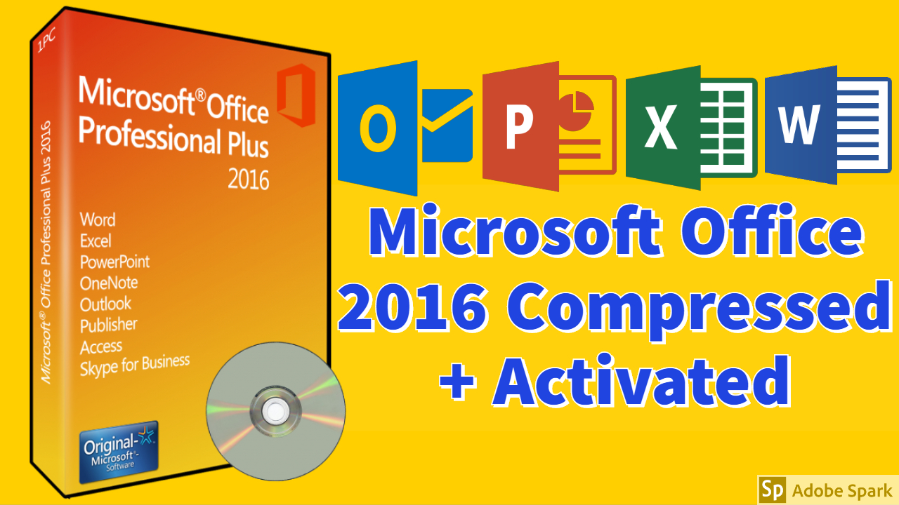 Microsoft Office 2016 Highly Compressed PreActivated ISO 2021 » Highly