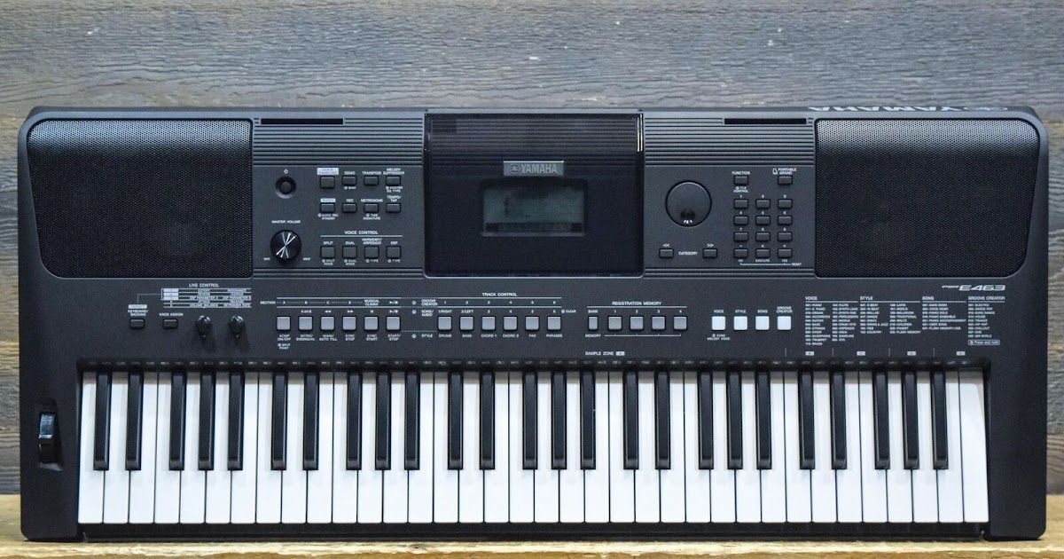 Yamaha PSRE463 61Key Touch Response 48Note Polyphony Digital Keyboard