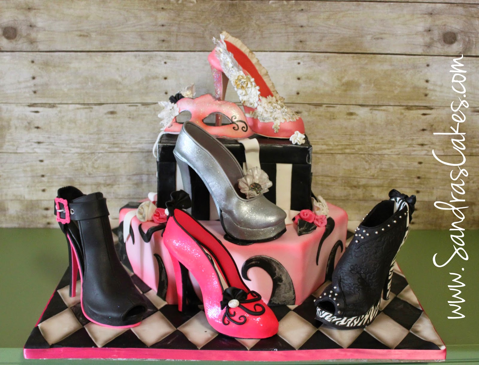 Designer Shoe Birthday Cake