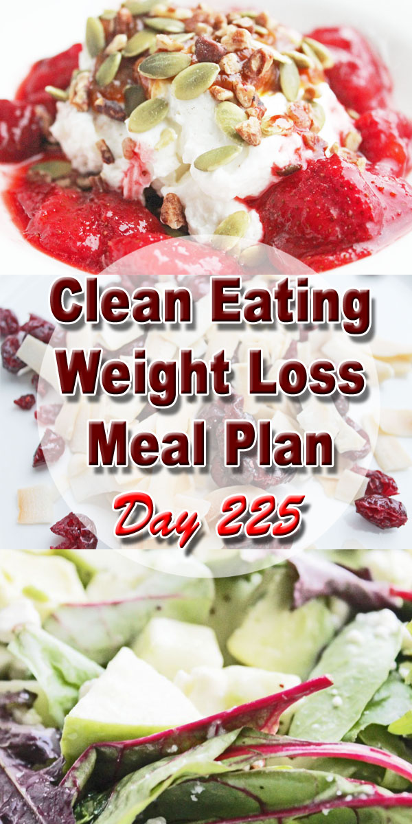clean eating meal plan for weight loss