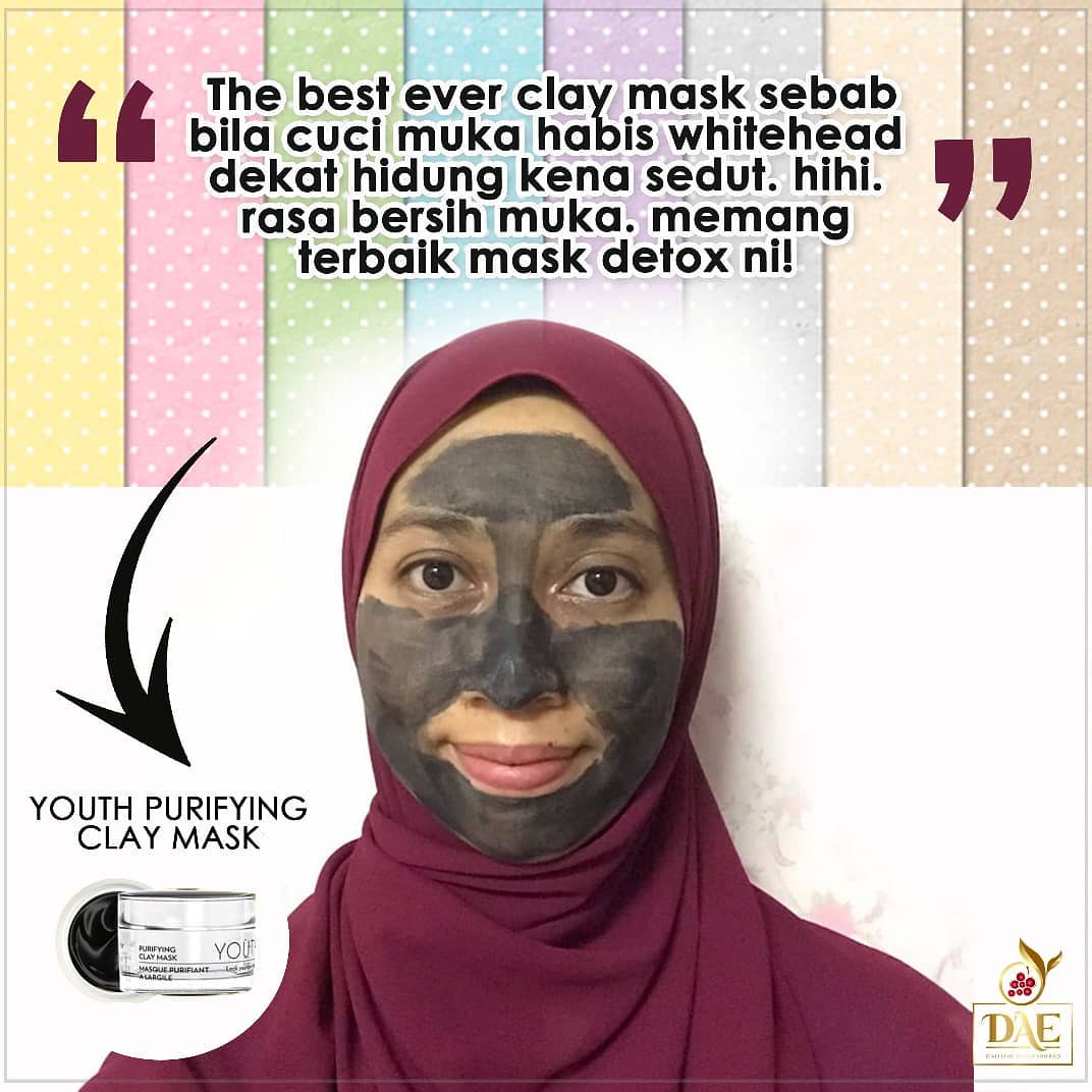 Kebaikan YOUTH Mask Shaklee Clay Mask dan Gel Mask