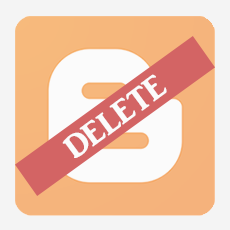 delete a blogger weblog permanently