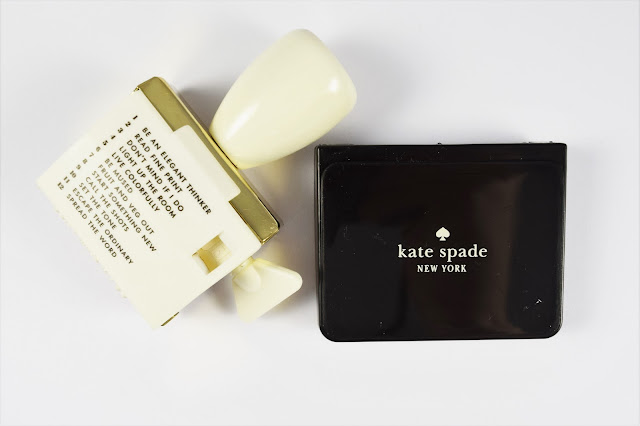 Kate Spade Rotating Stamp With Pad