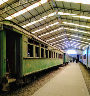 Train museum in Uyuni