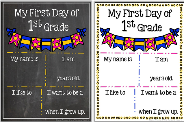 mrs-thompson-s-treasures-first-last-day-of-school-posters