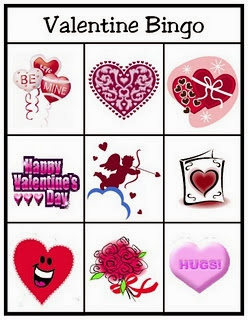 Free and Printable Valentine's Day Bingo Cards For Kids 2