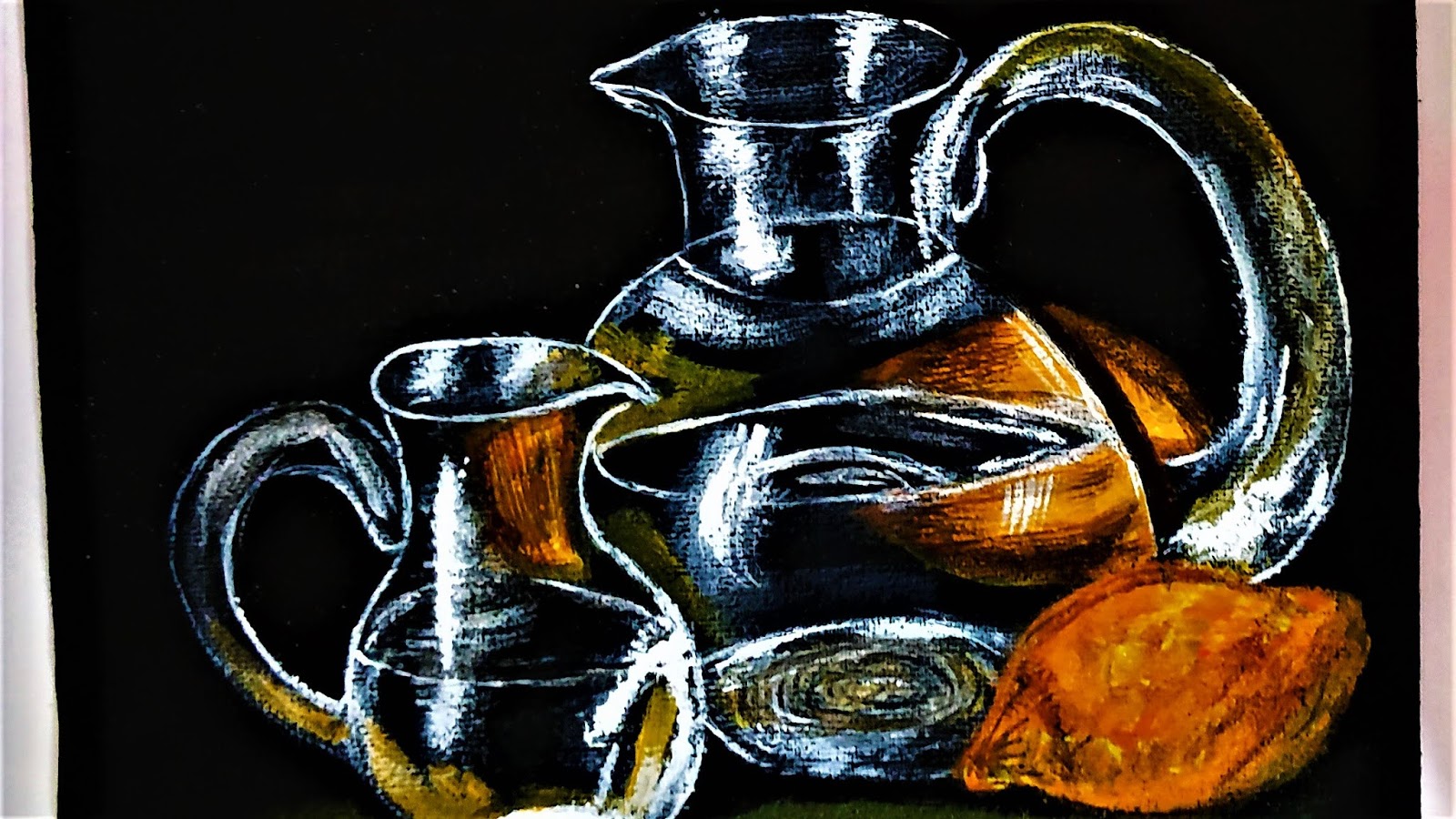 FlyInG dReAm bOaT How To Paint Glass Pitcher /Jug Acrylic Painting