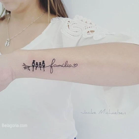 Tatuajes que signifiquen familia unida
