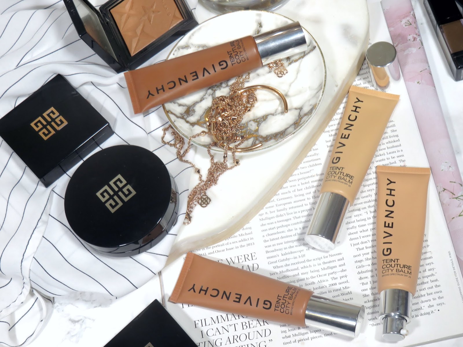 Givenchy Teint Couture City Balm Radiant Perfecting Skin Tint SPF 25 Review and Swatches