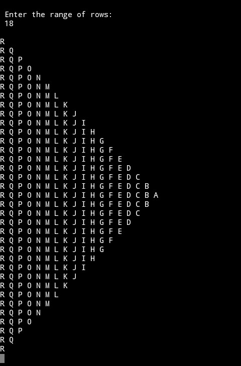 C program to create a pyramid - My CS Tutorial - My CS Tutorial