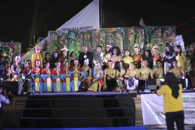 Festival Sriwijaya 2019, Tim Teater Muba Raih Juara Terbaik Tiga