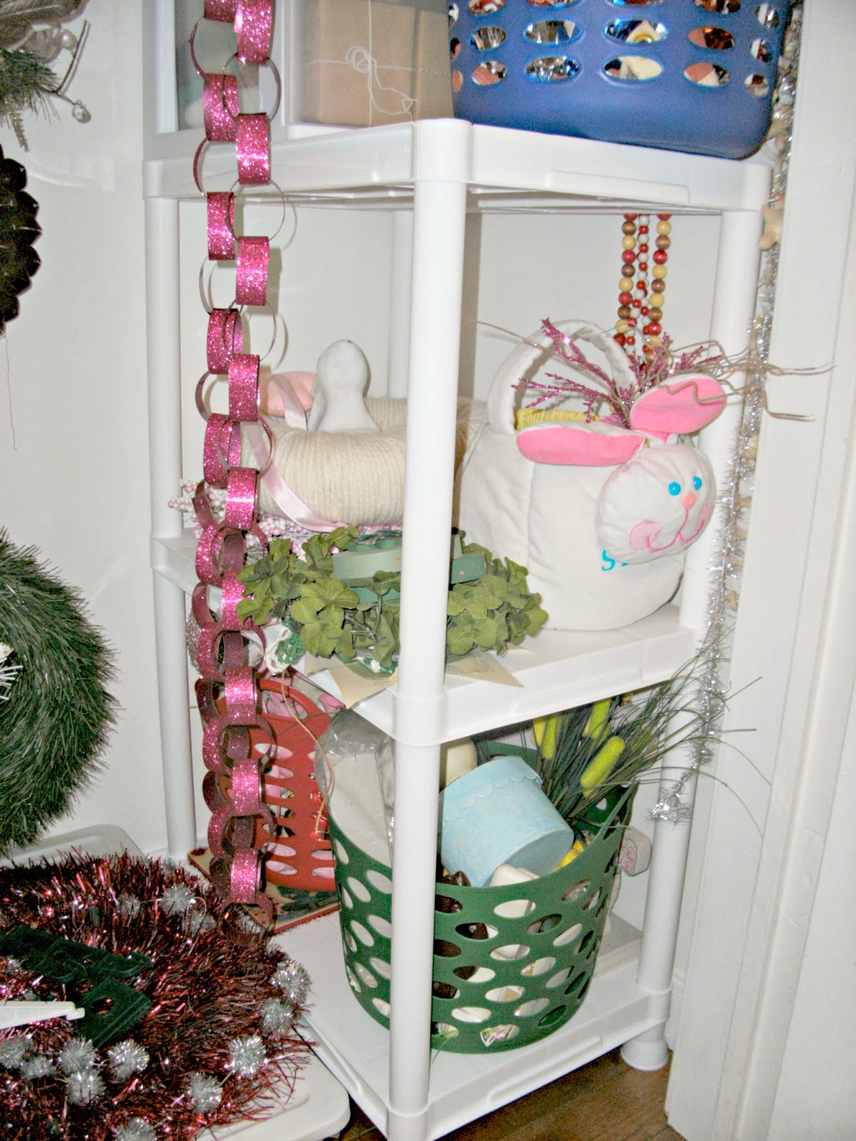 Organization Creating A Holiday Storage Closet Little Vintage Cottage